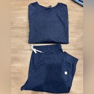 Sz Lg Vuori Halo Jogger and Halo Crewneck sold together